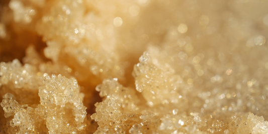 DIY Citrus Blossom Sugar Polish