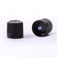 10ml Amber Glass Boston Round Bottle (With Black Tamper Evident Cap)