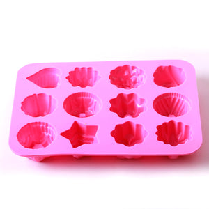 Assorted Shapes Silicone Soap Mould