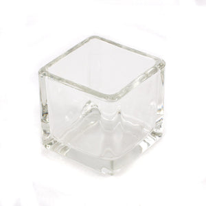 Cube Candle Glass Jar 8cl