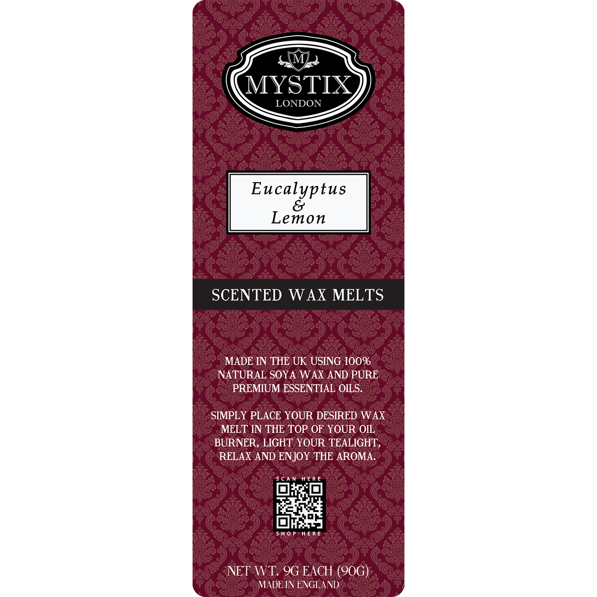 Eucalyptus & Lemon | Mystix Wax Melt