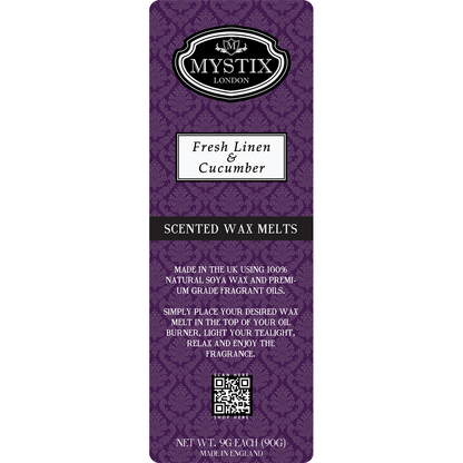 Fresh Linen & Cucumber | Mystix Wax Melt