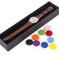 Eye of Horus | Aromatherapy Oil Diffuser Bracelet with Adjustable Leather Strap