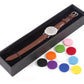 Dharma Wheel | Aromatherapy Oil Diffuser Bracelet with Adjustable Leather Strap