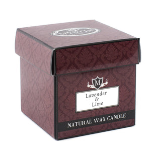 Lavender & Lime Scented Candle