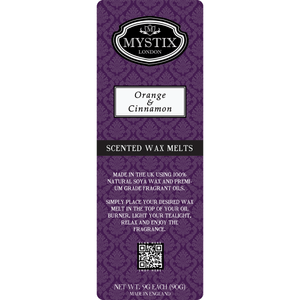 Orange & Cinnamon | Mystix Wax Melt
