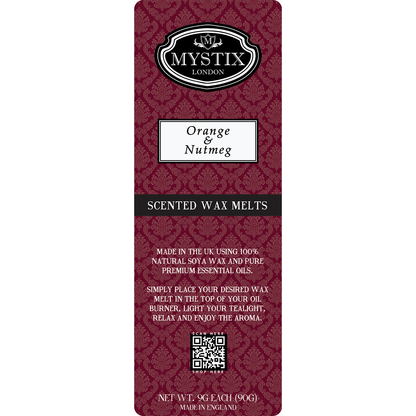 Orange & Nutmeg | Mystix Wax Melt