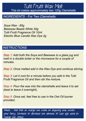 Create Your Own – Tutti Frutti Wax Melt
