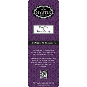 Vanilla & Strawberry | Mystix Wax Melt