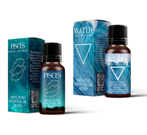 Water Element & Pisces Essential Oil Blend Twin Pack (2x10ml)