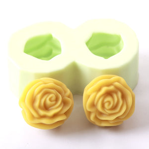 Double Rose Silicone Mould