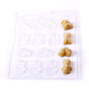 Rabbits PVC Mould (15 cavity)