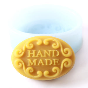 Hand Made In Oval Silicone Mould