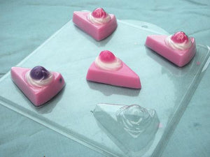 Slice Cake/Tart PVC Mould (4 Cavity)
