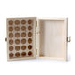 Wooden Aromatherapy Gift Box - (Empty But Can Hold 24 x 10ml Glass Bottles) UK Manufactured - Mystic Moments UK